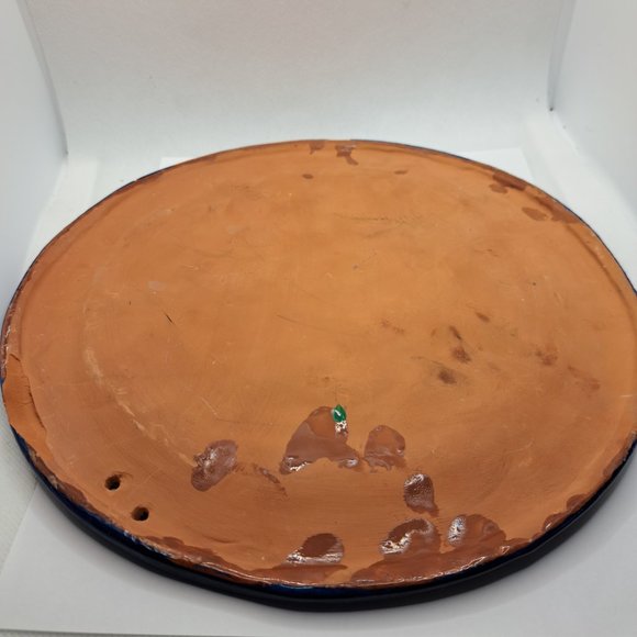 Mexican made plate, vibrant colours. - Picture 4 of 6